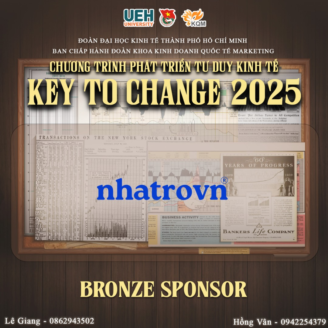 Đồng hành Gala Night Key to Change 2025 - The Golden Keys tại UEH