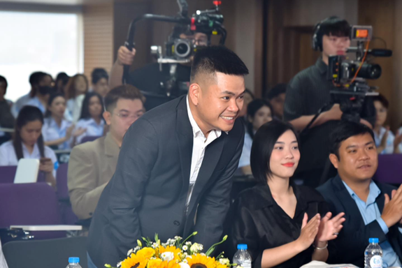 Anh Nguyễn Hải Đăng tại Đại hội