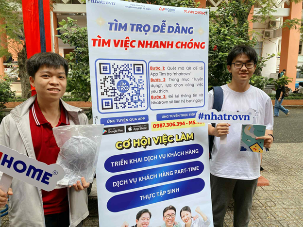 Check in nhận quà