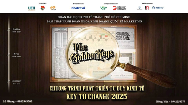 Key to Change 2025 UEH: Nhatrovn góp sức thúc đẩy tư duy kinh tế cho sinh viên