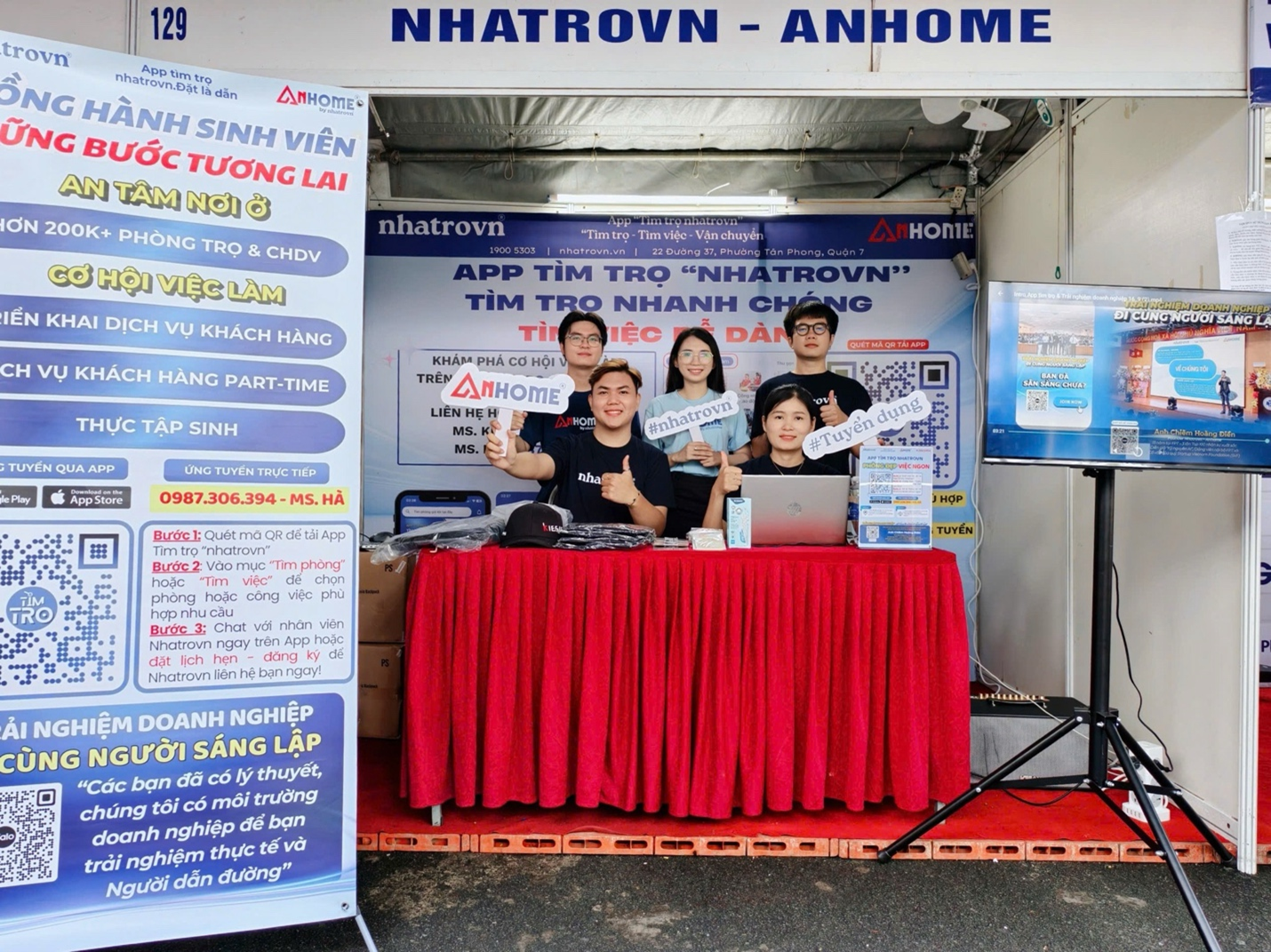 HCMUT Career Fair 2025: Nhatrovn mang bộ đôi tiện ích "Tìm trọ – Tìm việc" cho sinh viên