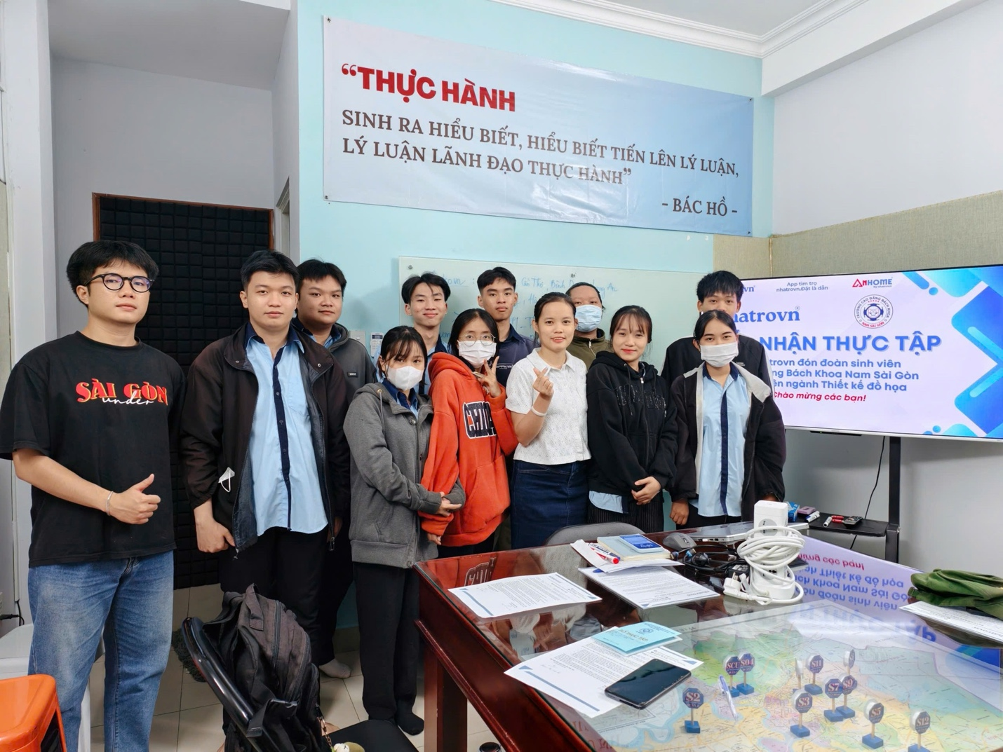Thực tập sinh Bách Khoa Nam Sài Gòn gia nhập Nhatrovn: Khởi đầu hành trình nghề nghiệp thực tế