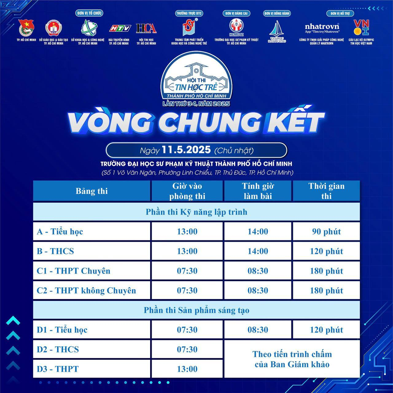 Đồng hành cùng Hội thi Tin học trẻ TP.HCM 2025 - Lan tỏa tinh thần