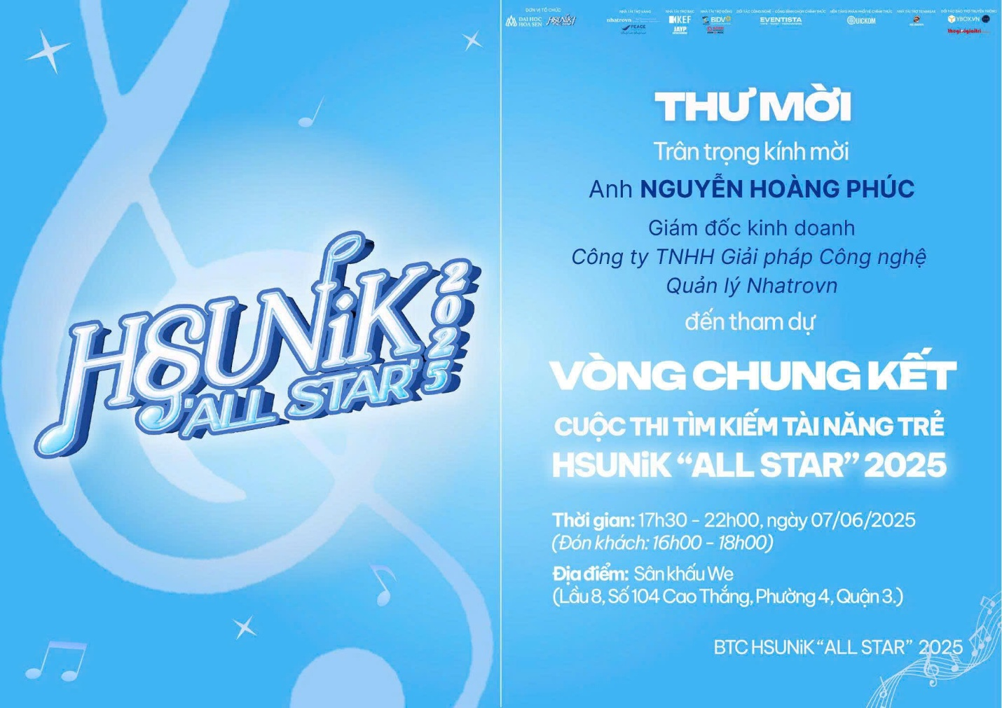 Nhatrovn tại HSUNiK