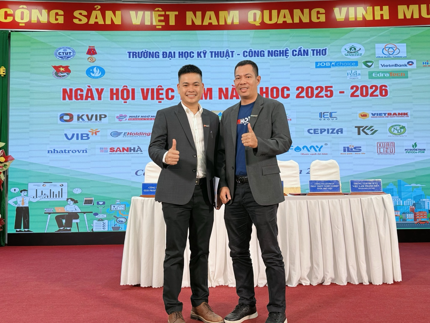 Nhatrovn – Anhome tại Ngày hội Việc làm 2025–2026: Kết nối cơ hội nghề nghiệp cùng sinh viên CTUT