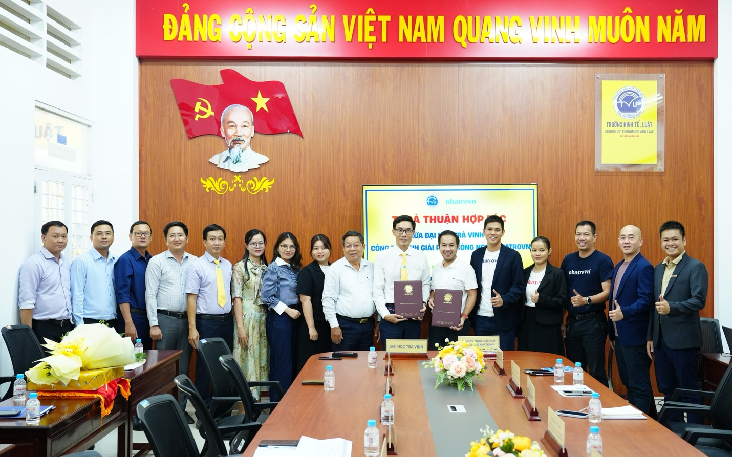 Nhatrovn – Anhome ký kết hợp tác cùng Đại học Trà Vinh: Mở rộng cơ hội thực tiễn cho sinh viên