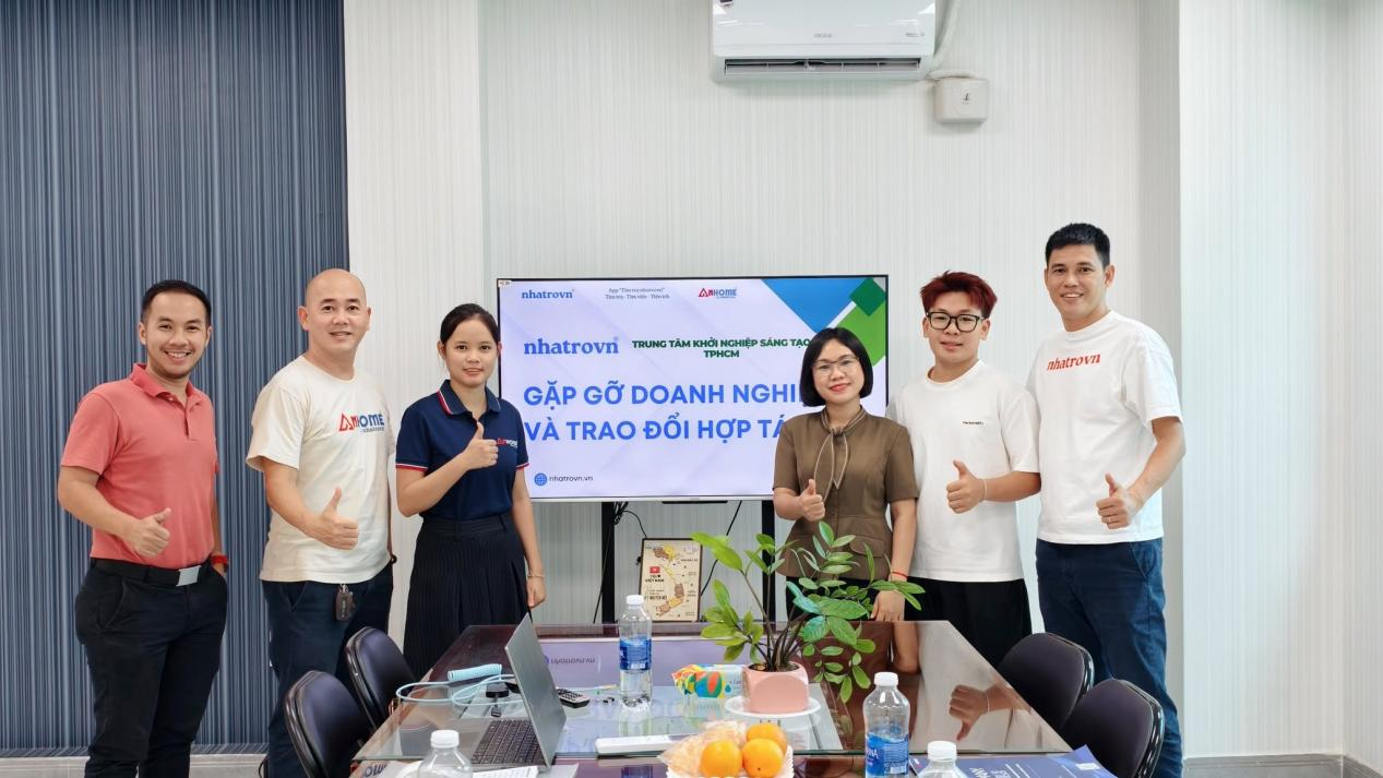 Nhatrovn - Anhome đón tiếp Trung tâm Khởi nghiệp Sáng tạo TP.HCM: Mở rộng kết nối, thúc đẩy hệ sinh thái đổi mới