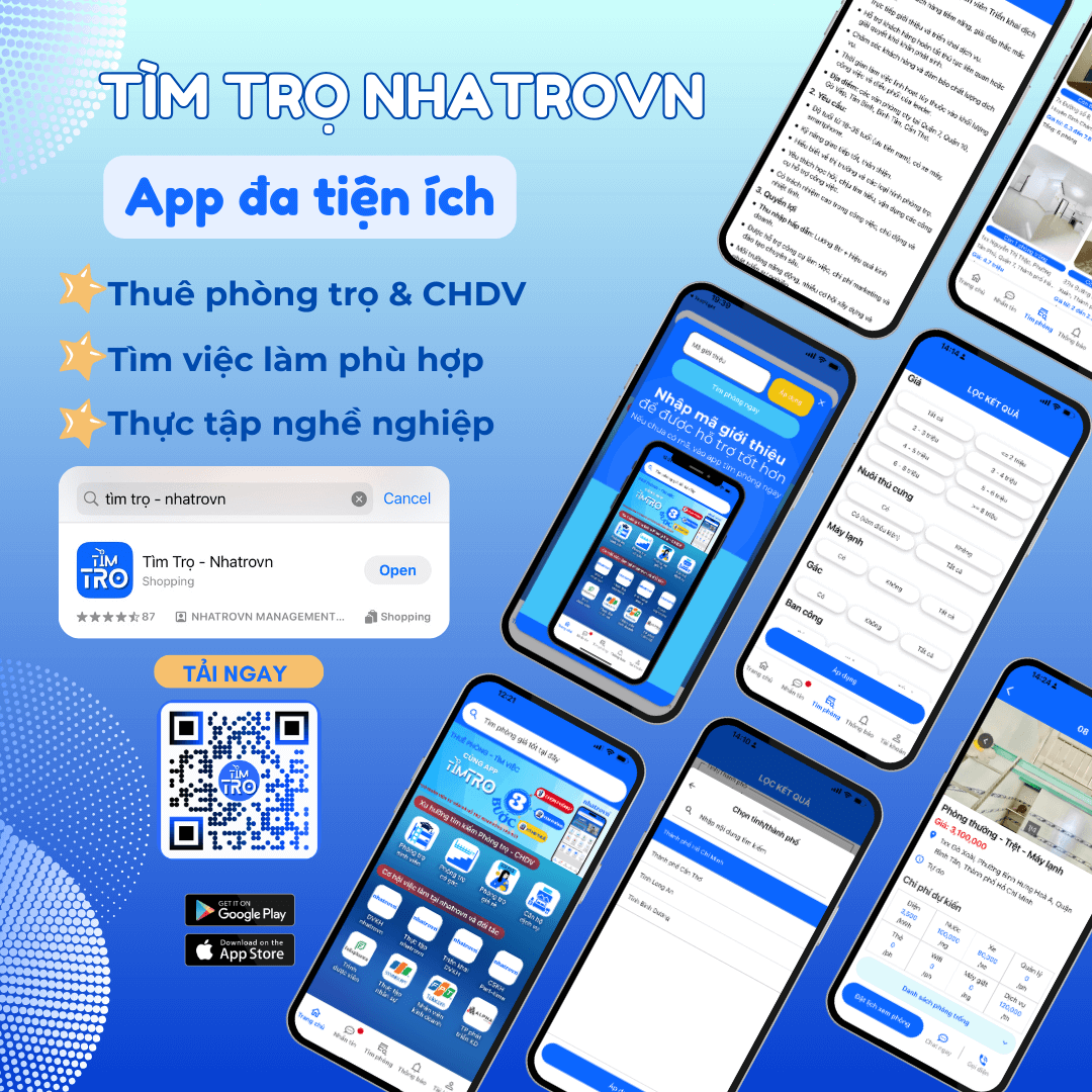App Tìm trọ Nhatrovn 1